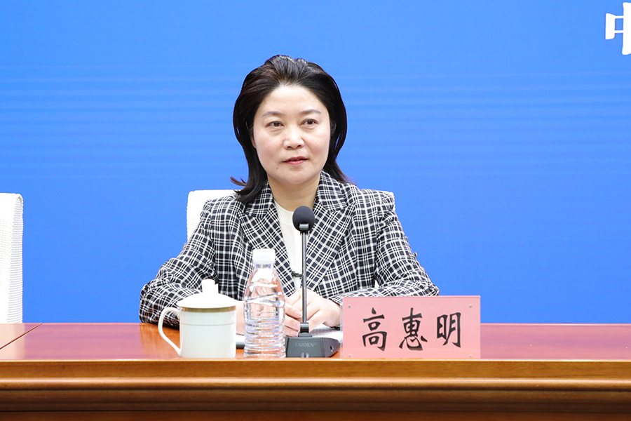 市财政局国库支付中心主任高惠明