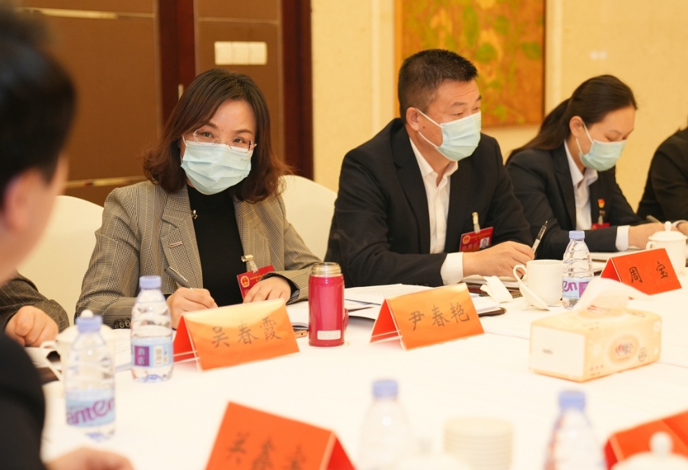 代表委员畅所欲言 各抒己见话发展